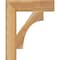 Ekena Millwork Westlake Block Rough Sawn Bracket, Western Red Cedar, 4"W x 18"D x 22"H BKT04X18X22WTL05RWR - alternate 2